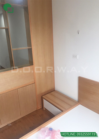 Thi công nội thất chung cư giá rẻ Park Hill 7 tại Hà Nội nhà chị Liên by kiến trúc Doorway góc 02