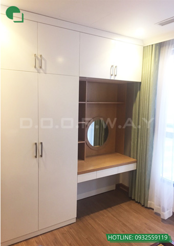 Thi công nội thất chung cư giá rẻ Park Hill 7 tại Hà Nội nhà chị Liên by kiến trúc Doorway góc 03