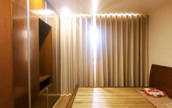 Thiết kế & thi công nội thất chung cư 95m2, chung cư Meco Complex 102 Trường Chinh nhà anh Thắng by kiến trúc Doorway phòng ngủ góc 03