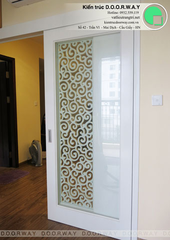 Thi công phòng khách chung cư 50m2 Times City nhà anh Kiên by kiến trúc Doorway góc 02