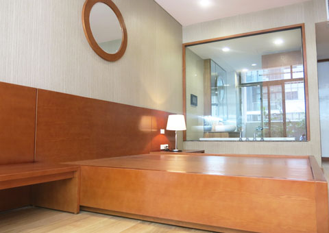 Thiết kế và thi công nội thất chung cư Dolphin Plaza 150m2 nhà anh Tĩnh by kiến trúc Doorway, hoàn thiện thi công phòng ngủ master góc 01