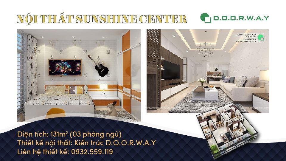 Ảnh tiêu biểu- Khám phá nội thất căn hộ 131m2 Sunshine Center (2019)