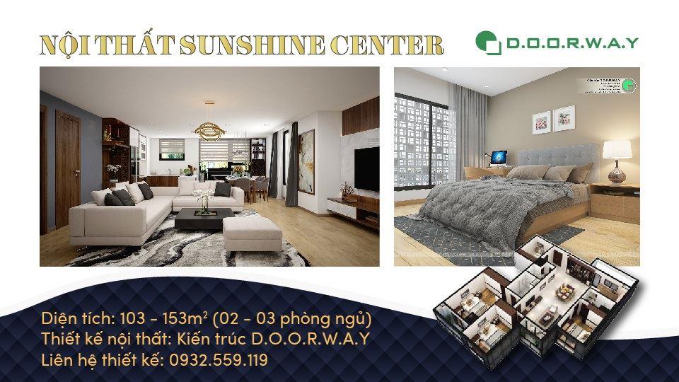 Ảnh tiêu biểu- Tổng hợp thiết kế nội thất chung cư Sunshine Center - 2019