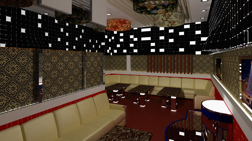 Ảnh tiêu biểu- Khám phá thiết kế nội thất quán karaoke 150m2 - Karaoke Phương Hoa