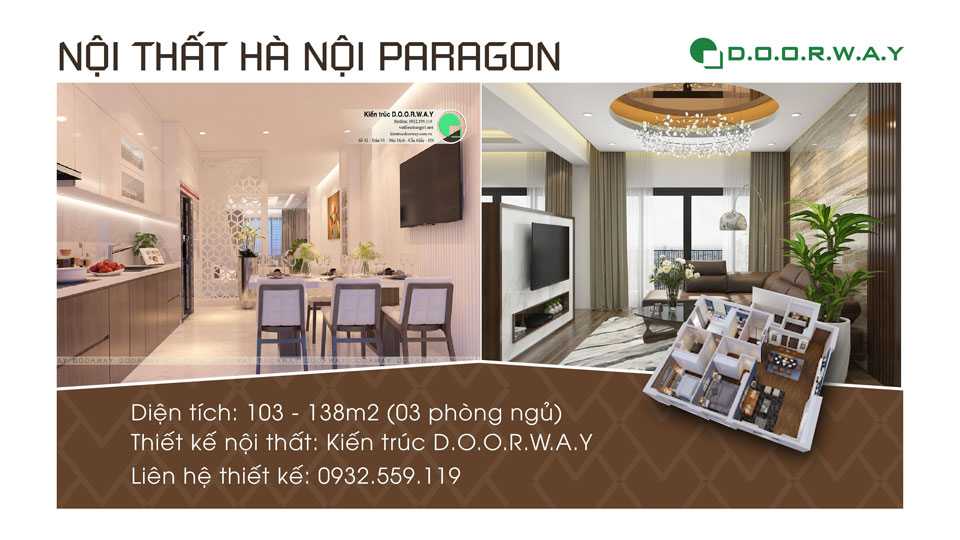 Ảnh tiêu biểu - Chọn đồ nội thất căn 3 phòng ngủ Hà Nội Paragon