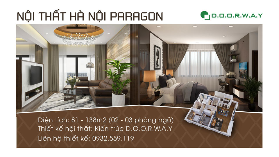 Ảnh tiêu biểu- Thiết kế nội thất chung cư Hà Nội Paragon đẹp nhất 2019