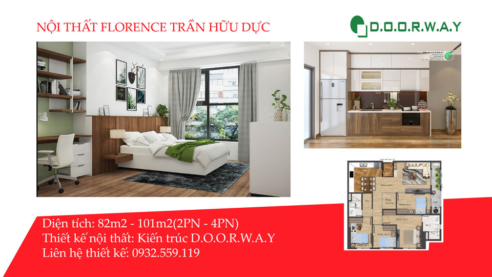 Ảnh tiêu biểu- Thiết kế nội thất chung cư Florence Mỹ Đình sang mà đẹp