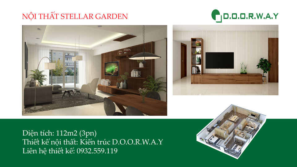 Ảnh tiêu biểu- Nội thất căn hộ 112m2 Stellar Garden hợp phong thủy 2019-2020