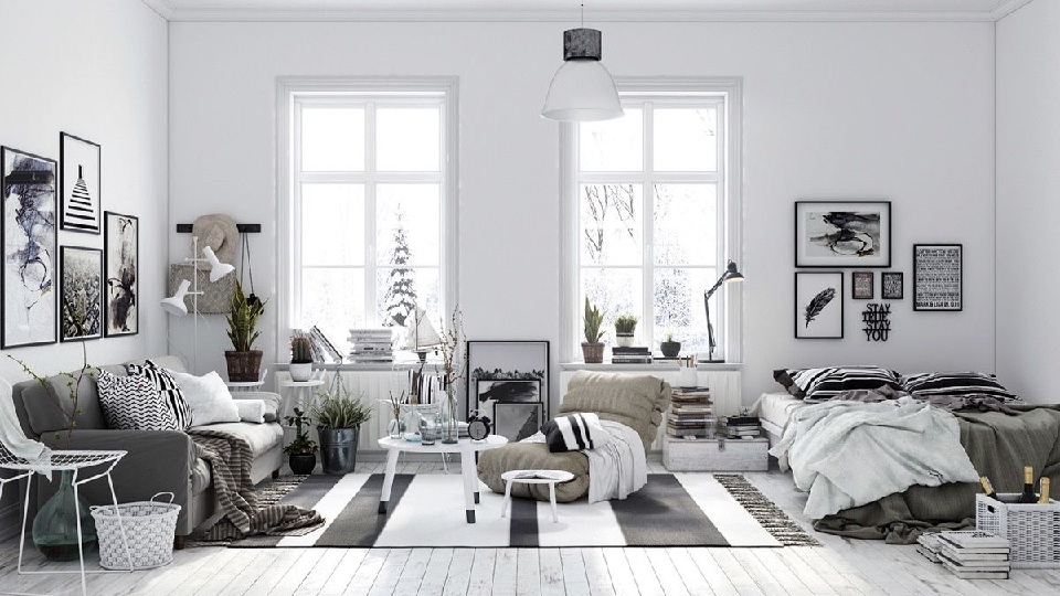 Ảnh tiêu biểu- 100 + thiết kế nội thất nhà màu trắng sang trọng và tinh tế