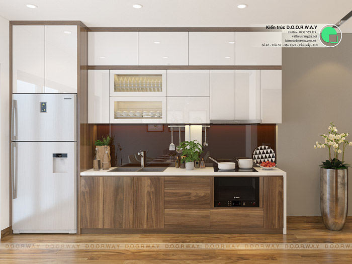 (12)Thiết kế nội thất căn hộ 104m2 Sky Central Định Công