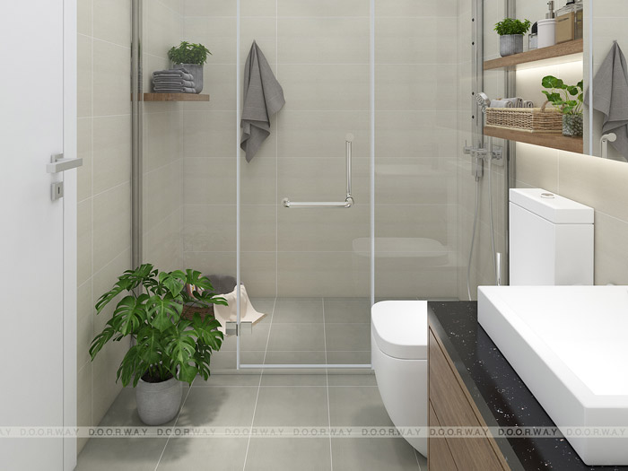 (3)Thiết kế nội thất căn hộ 104m2 Sky Central Định Công