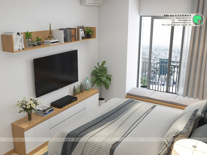 (7)hiết kế nội thất căn hộ 104m2 Sky Central Định Công