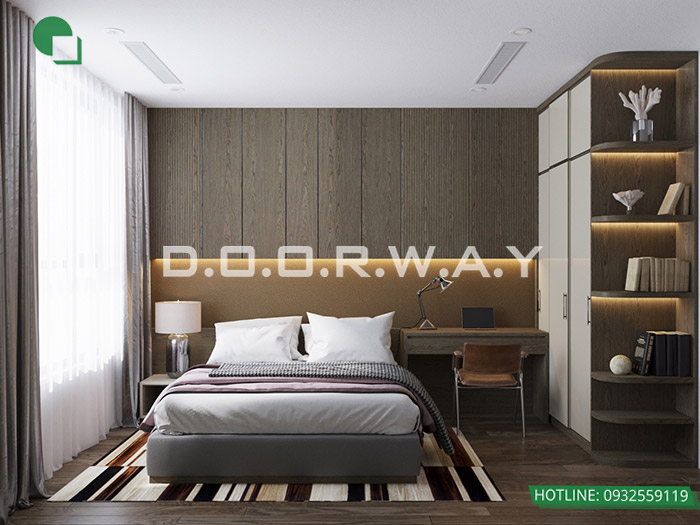 (3)Thiết kế nội thất căn 2pn Sky Central