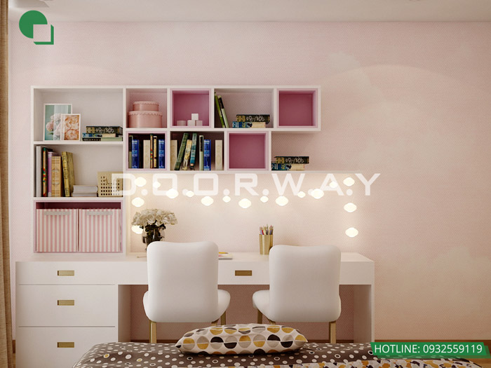 (6)Thiết kế nội thất căn 88m2 Sky Central sang trọng