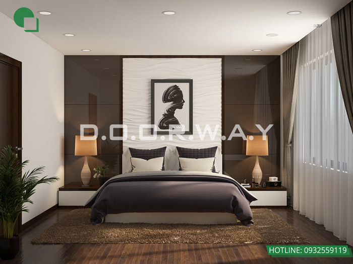 (9)Thiết kế nội thất căn 88m2 Sky Central sang trọng