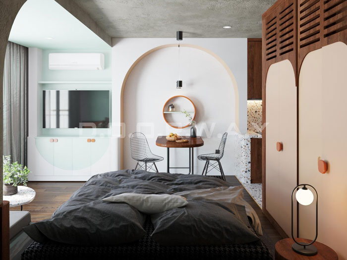 (12)Thiết kế nội thất nhà cho thuê phong cách hiện đại