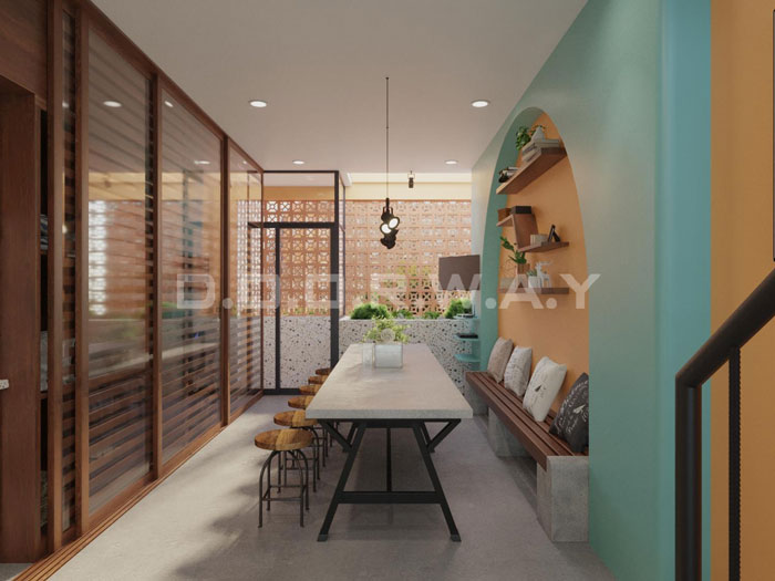 (19)Thiết kế nội thất nhà cho thuê phong cách hiện đại