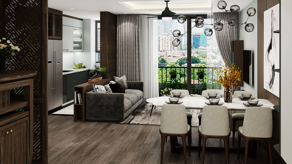 (0) thiết kế nội thất chung cư Eco Dream