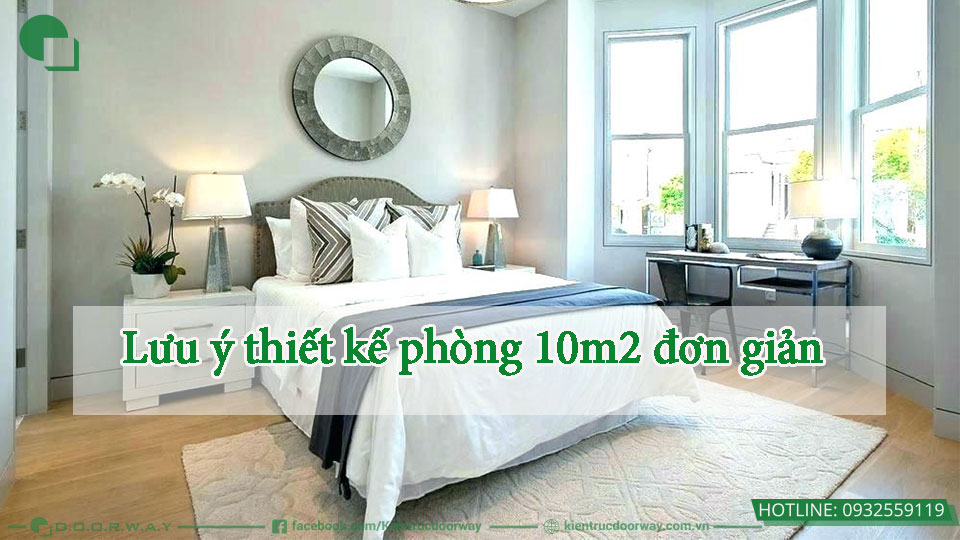 Thiết kế phòng ngủ 10m2