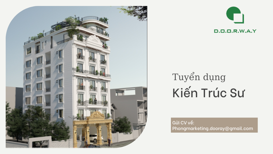 tuyển dụng kiến trúc sư