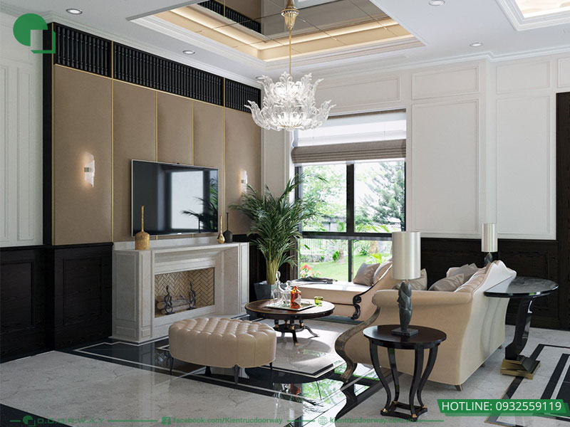 thiết kế nội thất biệt thự liền kề vinhome ocean park