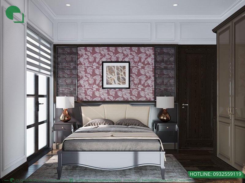 Thiết kế nội thất phòng ngủ tầng 3