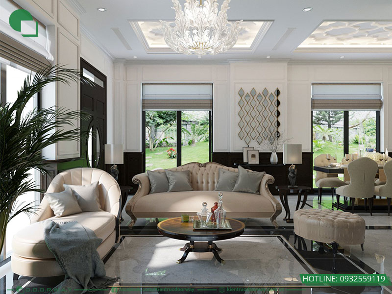 thiết kế nội thất biệt thự liền kề vinhome ocean park