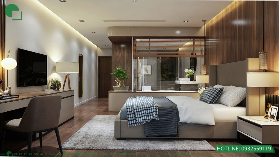 Thiết kế phòng ngủ master đẹp