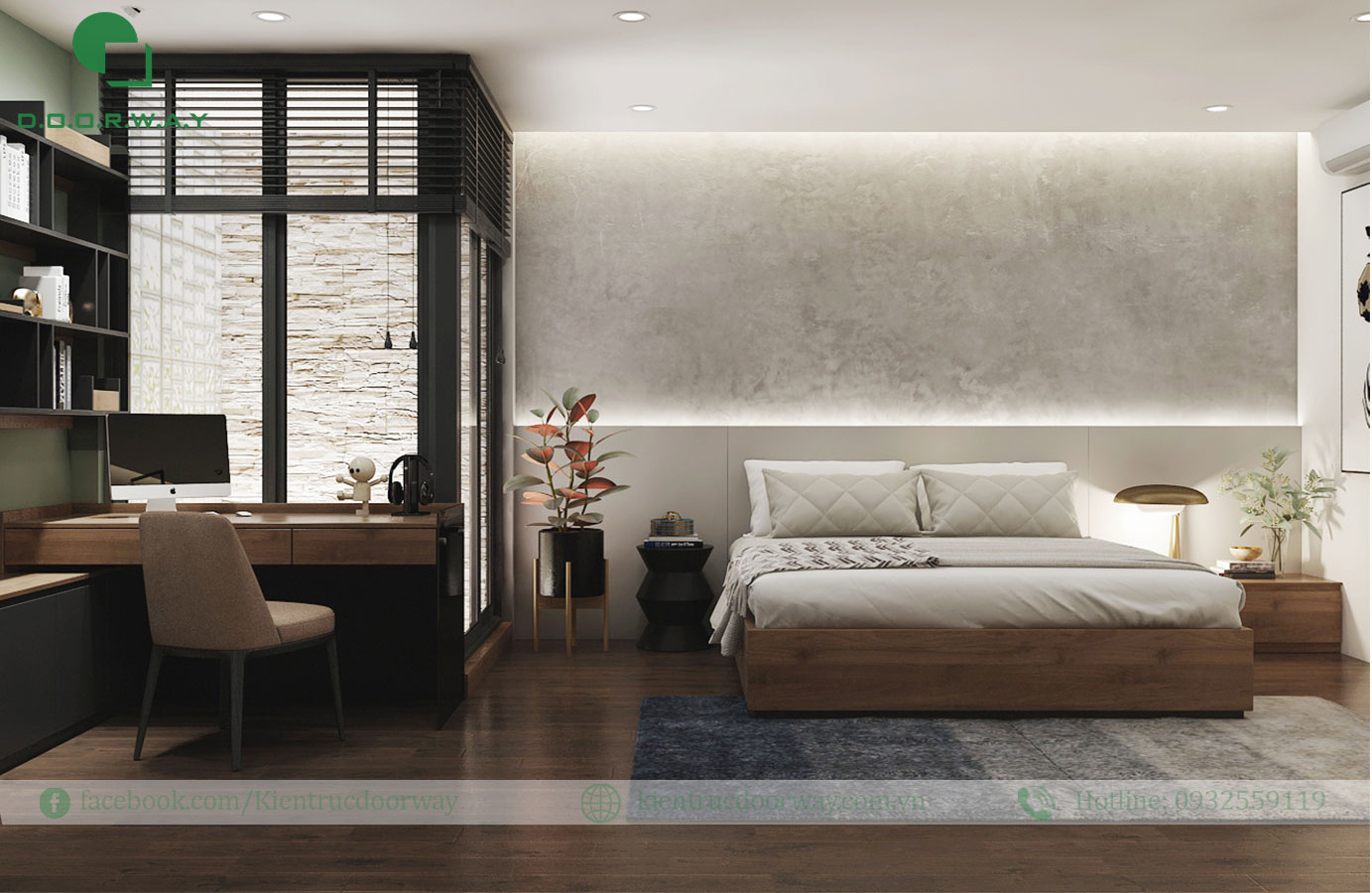 Hướng giường phòng ngủ theo phong thuỷ