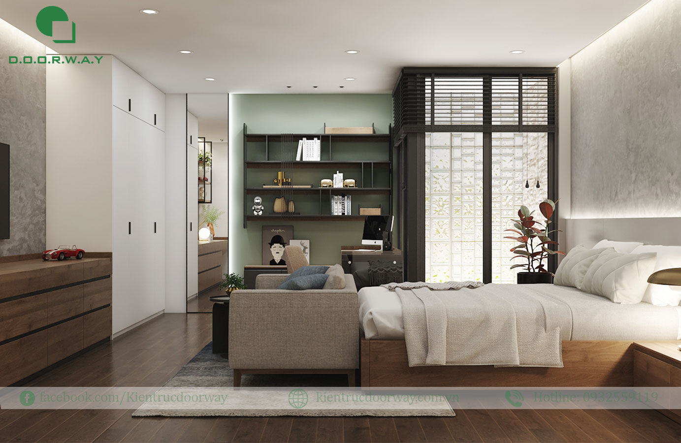 Hướng giường phòng ngủ theo phong thuỷ