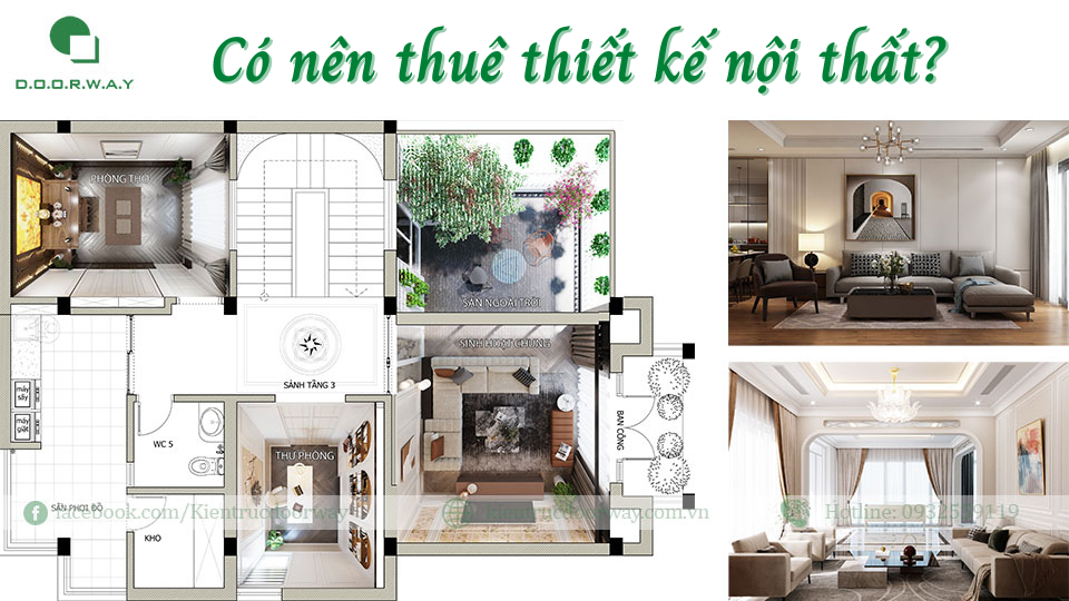 có nên thuê thiết kế nội thất