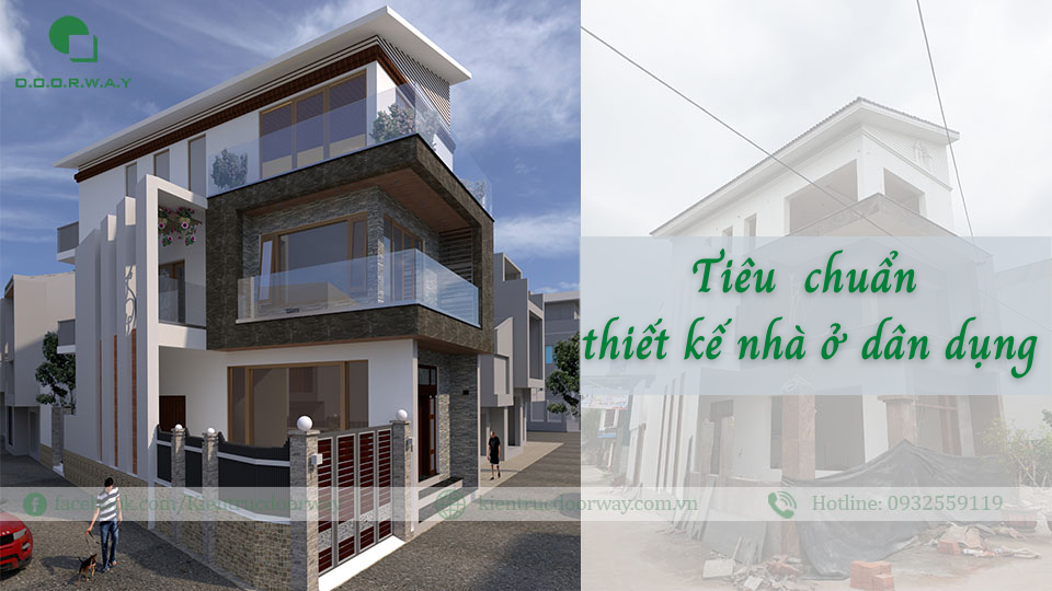 tiêu chuẩn thiết kế nhà ở dân dụng 2022