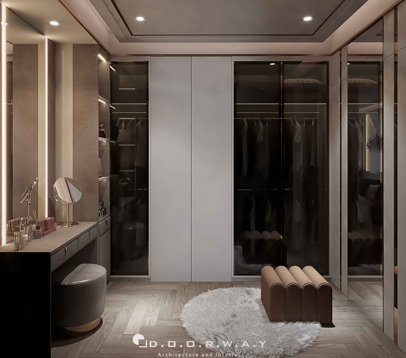Thiết kế nội thất nhà phố hiện đại tại Trung Hòa