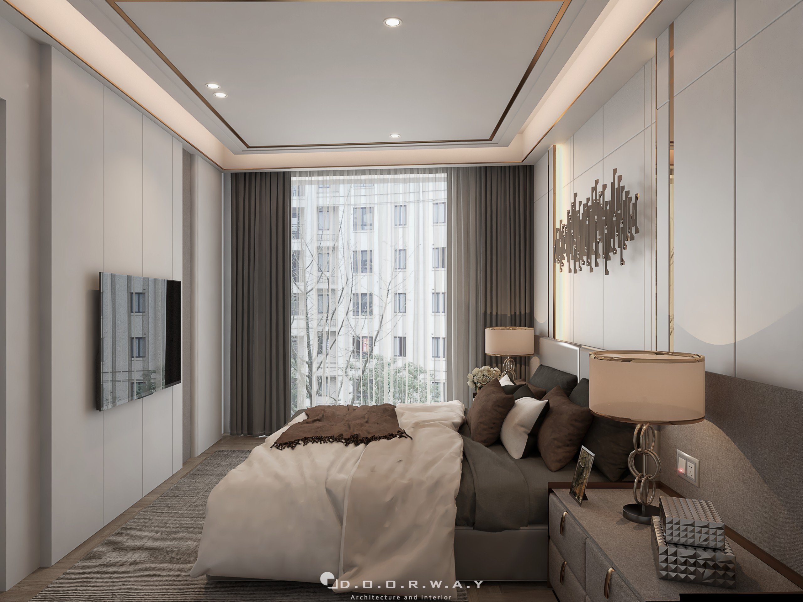 Thiết kế nội thất nhà phố hiện đại tại Trung Hòa
