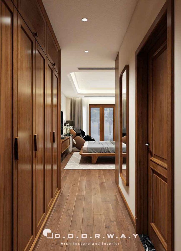 Nội thất gỗ óc chó - phòng ngủ