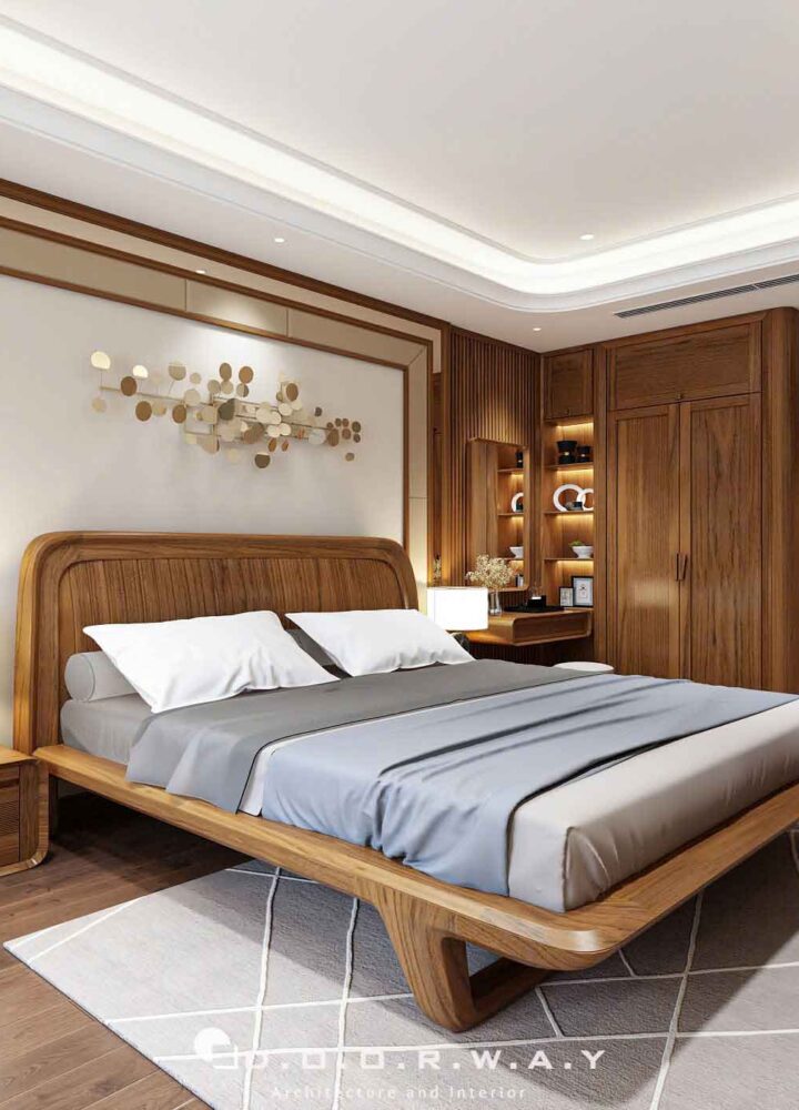 Nội thất gỗ óc chó - phòng ngủ