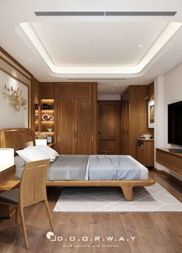 Nội thất gỗ óc chó - phòng ngủ