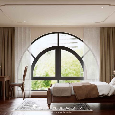 Nội thất biệt thự cổ điển - phòng ngủ