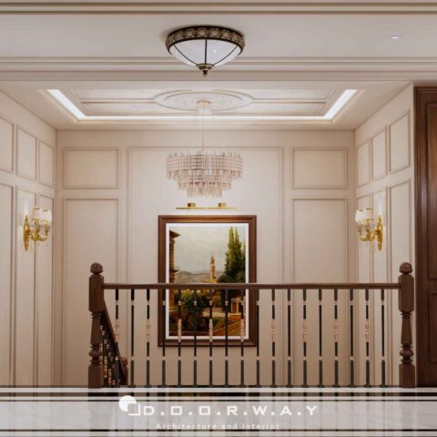Nội thất biệt thự cổ điển - sảnh t4 (1)